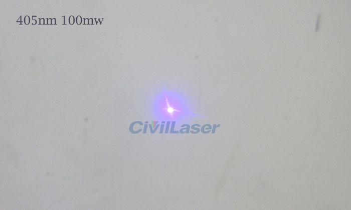 405nm 5mw-200mw Blue-Violet Laser Module Dot With TTL Modulation 